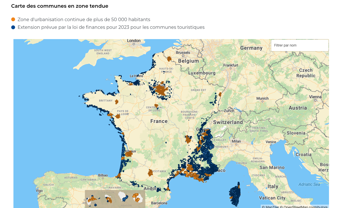 Zone tendue votre ville en faitelle partie